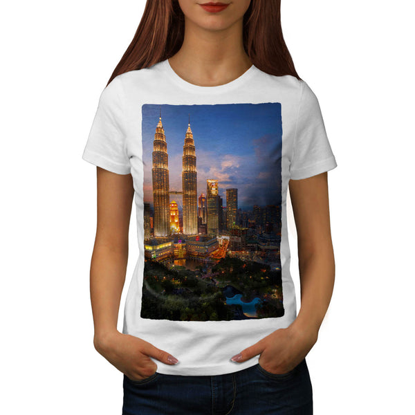 Modern Big City Life Womens T-Shirt