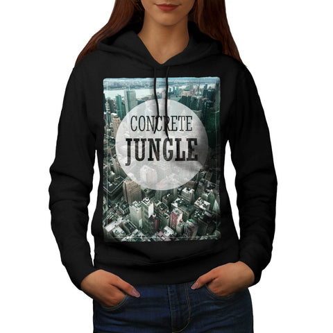 Big City Life Jungle Womens Hoodie