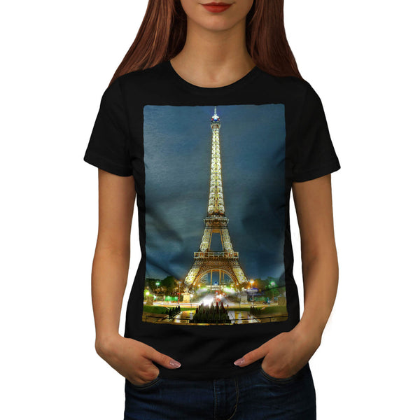 Paris Eiffel Tower Womens T-Shirt