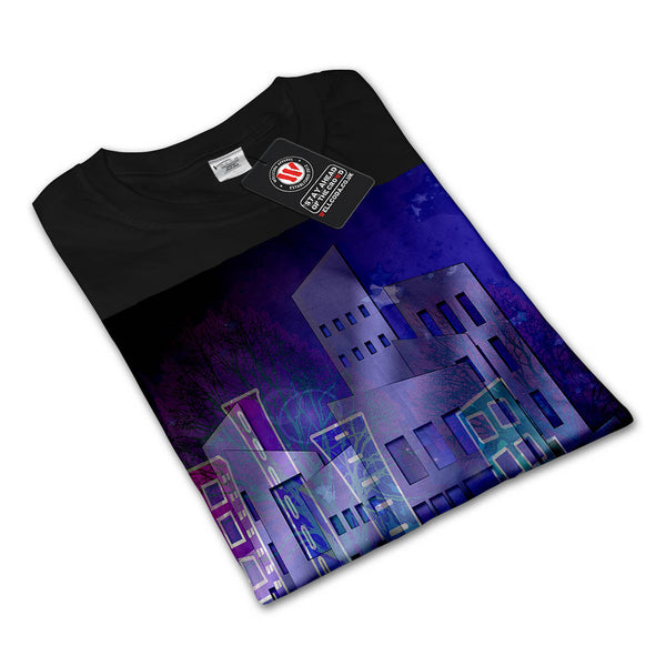 Graphic Architecture Mens Long Sleeve T-Shirt