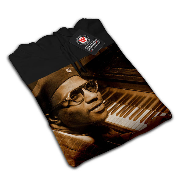 Jazz Piano Musician Mens Hoodie