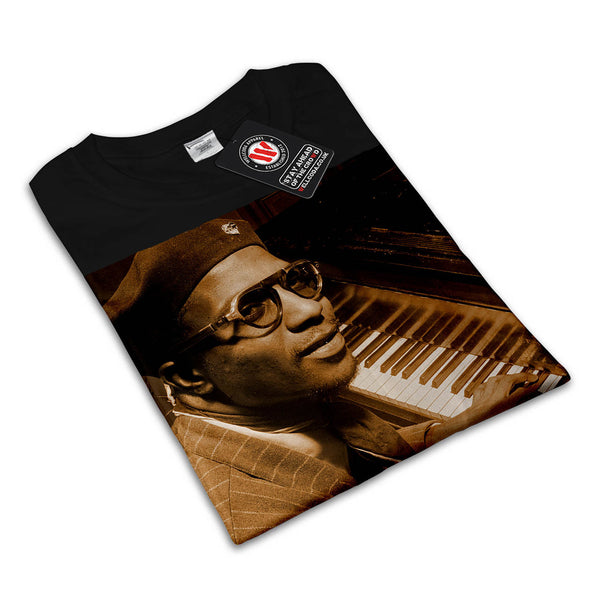 Jazz Piano Musician Womens T-Shirt