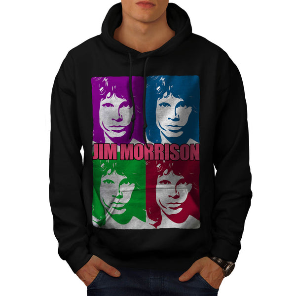 Jim Morrison Mens Hoodie