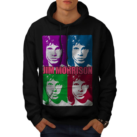 Jim Morrison Mens Hoodie