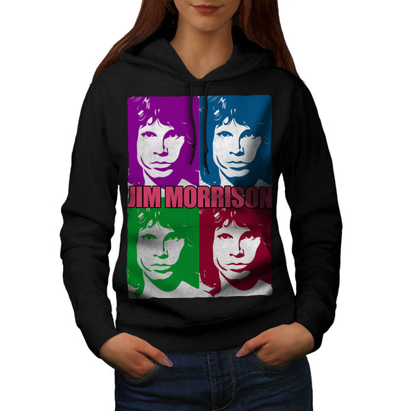 Jim Morrison Womens Hoodie