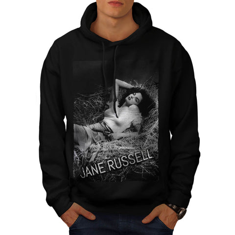 Jane Russel Actor Mens Hoodie