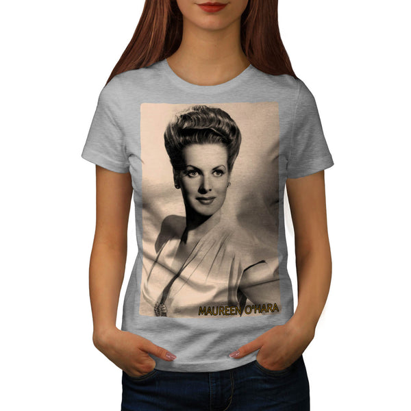 Miss Maureen O'Hara Womens T-Shirt