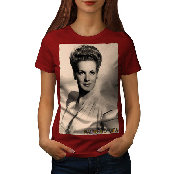 Miss Maureen O'Hara Womens T-Shirt