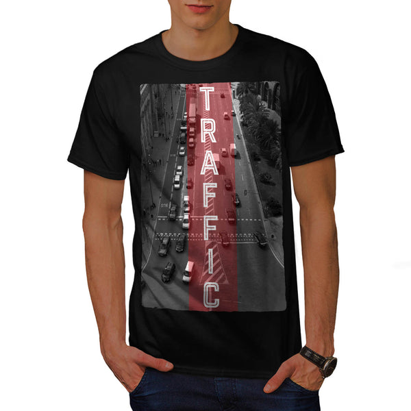 City Car Traffic Mens T-Shirt