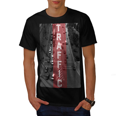 City Car Traffic Mens T-Shirt