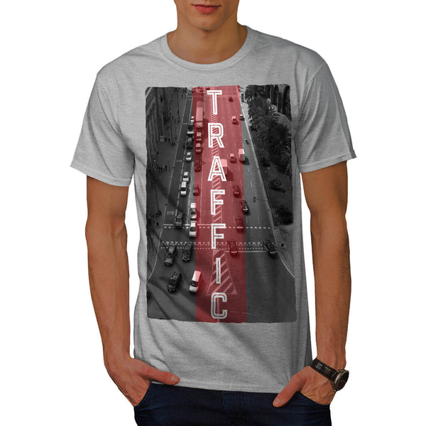 City Car Traffic Mens T-Shirt
