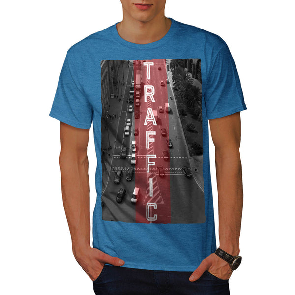 City Car Traffic Mens T-Shirt