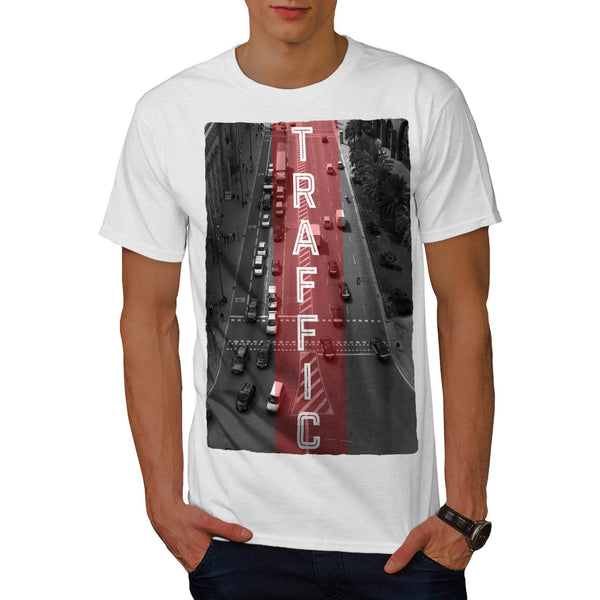 City Car Traffic Mens T-Shirt