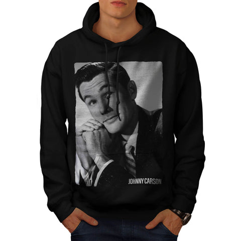 Johnny Carson USA Mens Hoodie