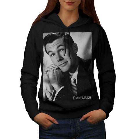 Johnny Carson USA Womens Hoodie