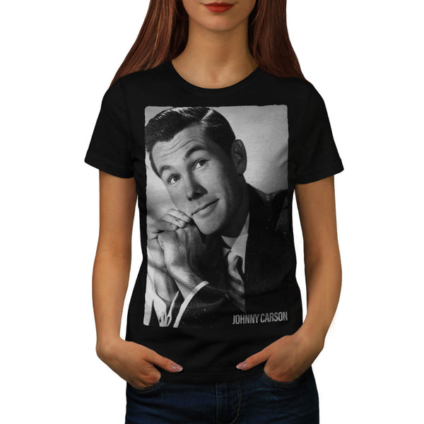 Johnny Carson USA Womens T-Shirt