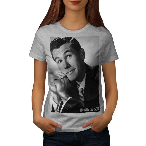 Johnny Carson USA Womens T-Shirt
