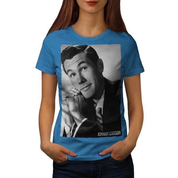 Johnny Carson USA Womens T-Shirt