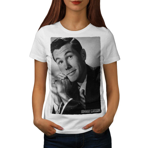 Johnny Carson USA Womens T-Shirt