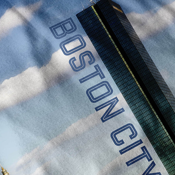 Boston City Building Mens T-Shirt