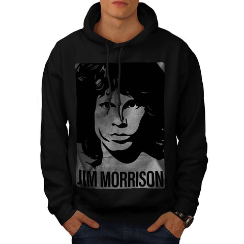 Jim Morrison Mens Hoodie