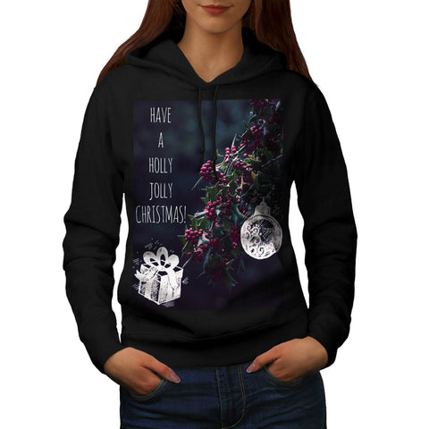 Jolly Christmas Womens Hoodie
