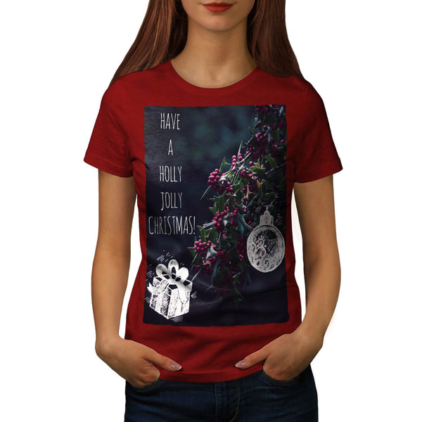 Jolly Christmas Womens T-Shirt