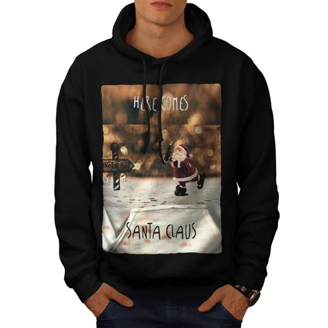 Jolly Christmas Eve Mens Hoodie