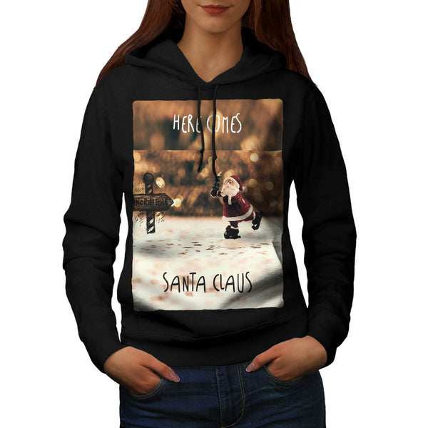 Jolly Christmas Eve Womens Hoodie
