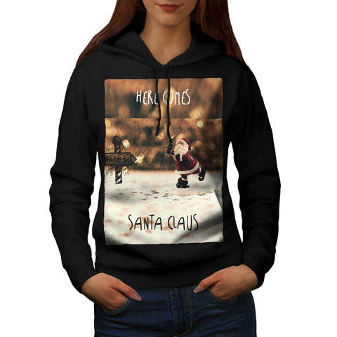 Jolly Christmas Eve Womens Hoodie