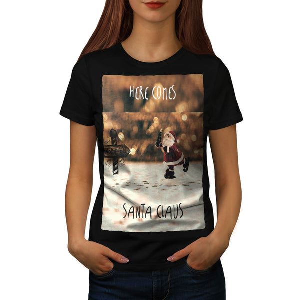 Jolly Christmas Eve Womens T-Shirt