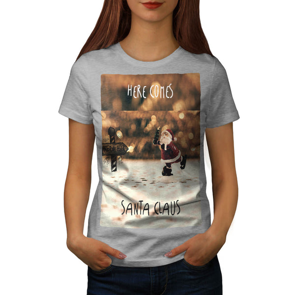 Jolly Christmas Eve Womens T-Shirt