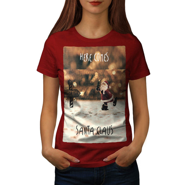 Jolly Christmas Eve Womens T-Shirt