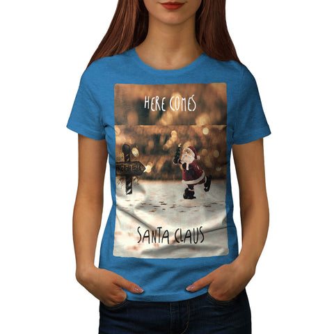 Jolly Christmas Eve Womens T-Shirt