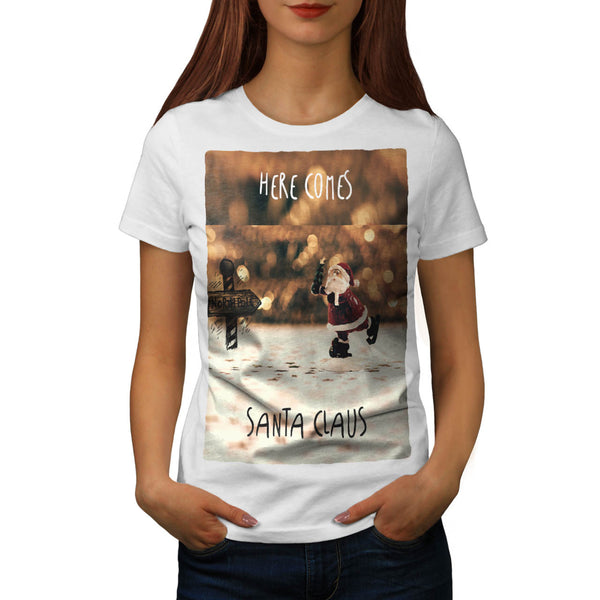 Jolly Christmas Eve Womens T-Shirt