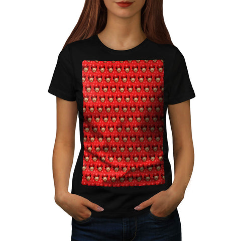Red-Nosed Reindeer Womens T-Shirt