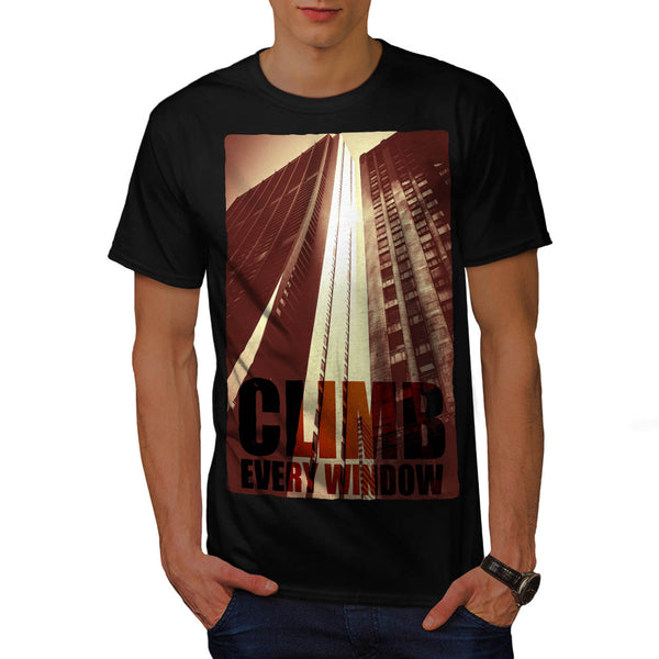 Climb Every Window Mens T-Shirt