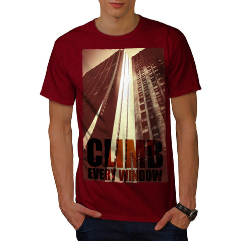 Climb Every Window Mens T-Shirt