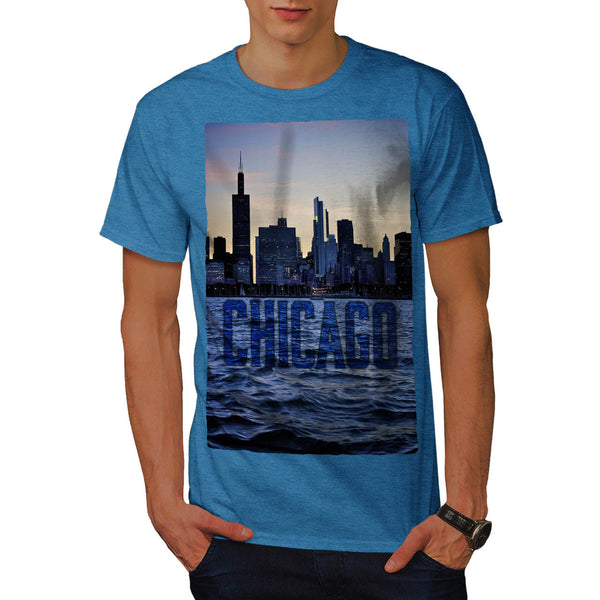 Chicago Town Port Mens T-Shirt