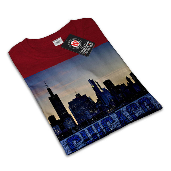 Chicago Town Port Mens T-Shirt