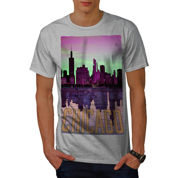 Chicago City Landmark Mens T-Shirt