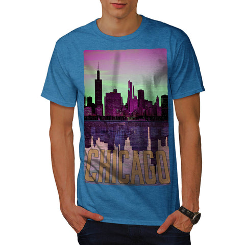 Chicago City Landmark Mens T-Shirt
