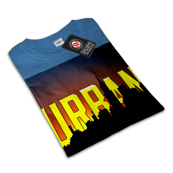 Evening In Large City Mens T-Shirt