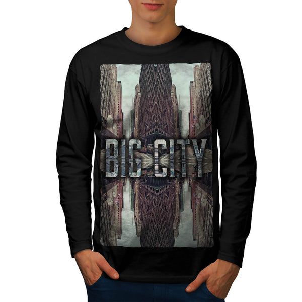 New York Big City Mens Long Sleeve T-Shirt