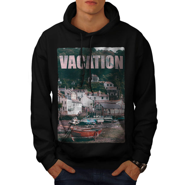 Fun Vacation Village Mens Hoodie