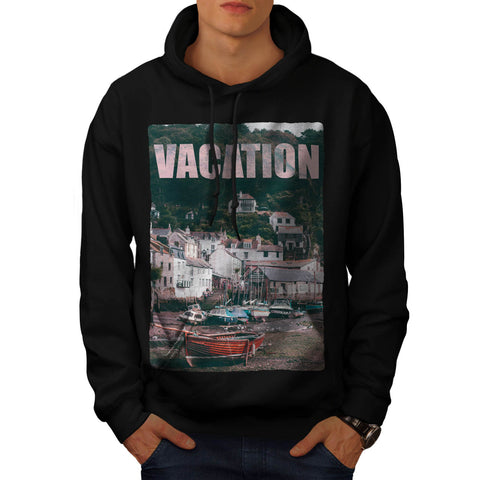 Fun Vacation Village Mens Hoodie
