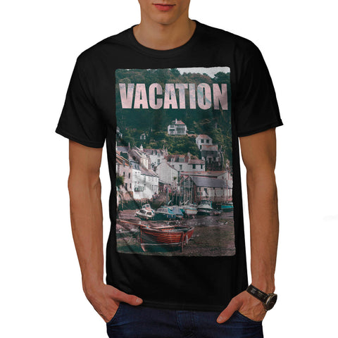 Fun Vacation Village Mens T-Shirt