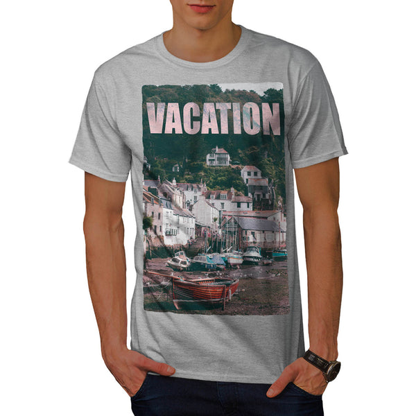 Fun Vacation Village Mens T-Shirt