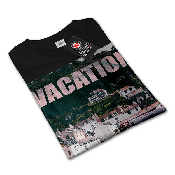 Fun Vacation Village Mens Long Sleeve T-Shirt