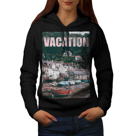 Fun Vacation Village Womens Hoodie